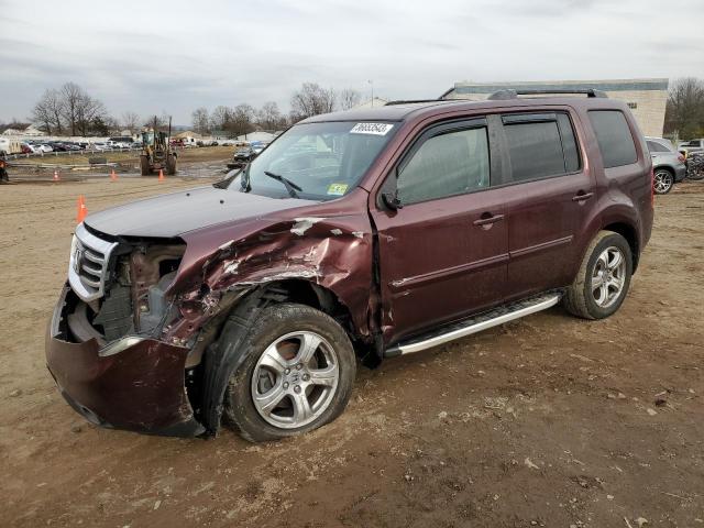 HONDA PILOT EXL 2012 5fnyf4h58cb026635