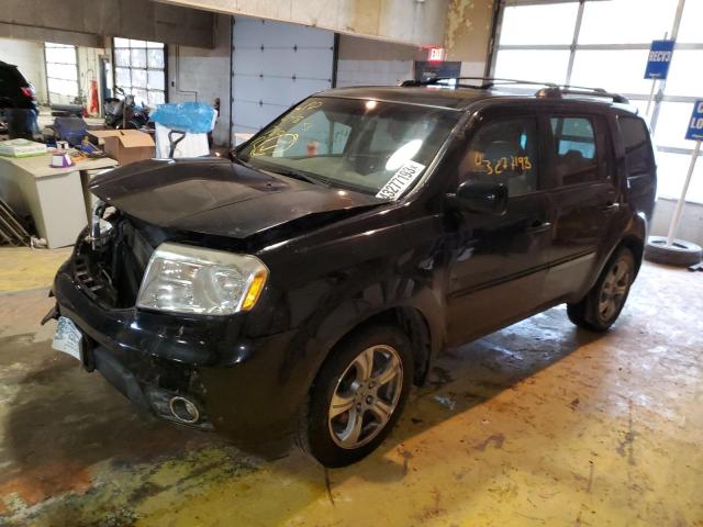 HONDA PILOT EXL 2012 5fnyf4h58cb037800