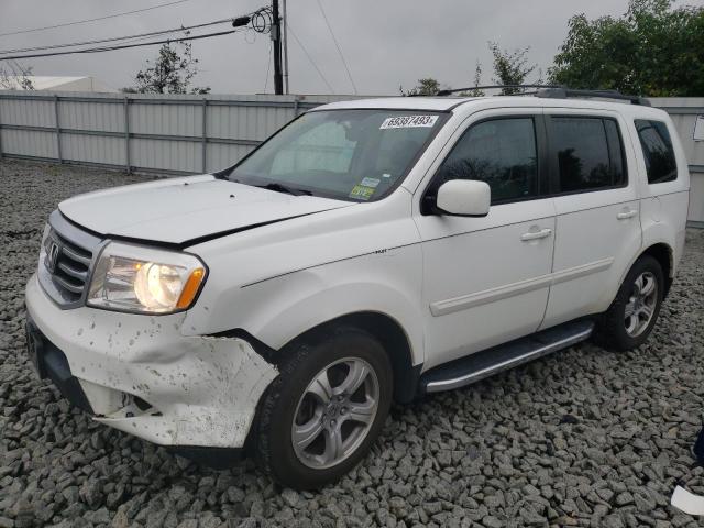 HONDA PILOT EXL 2013 5fnyf4h58db007584