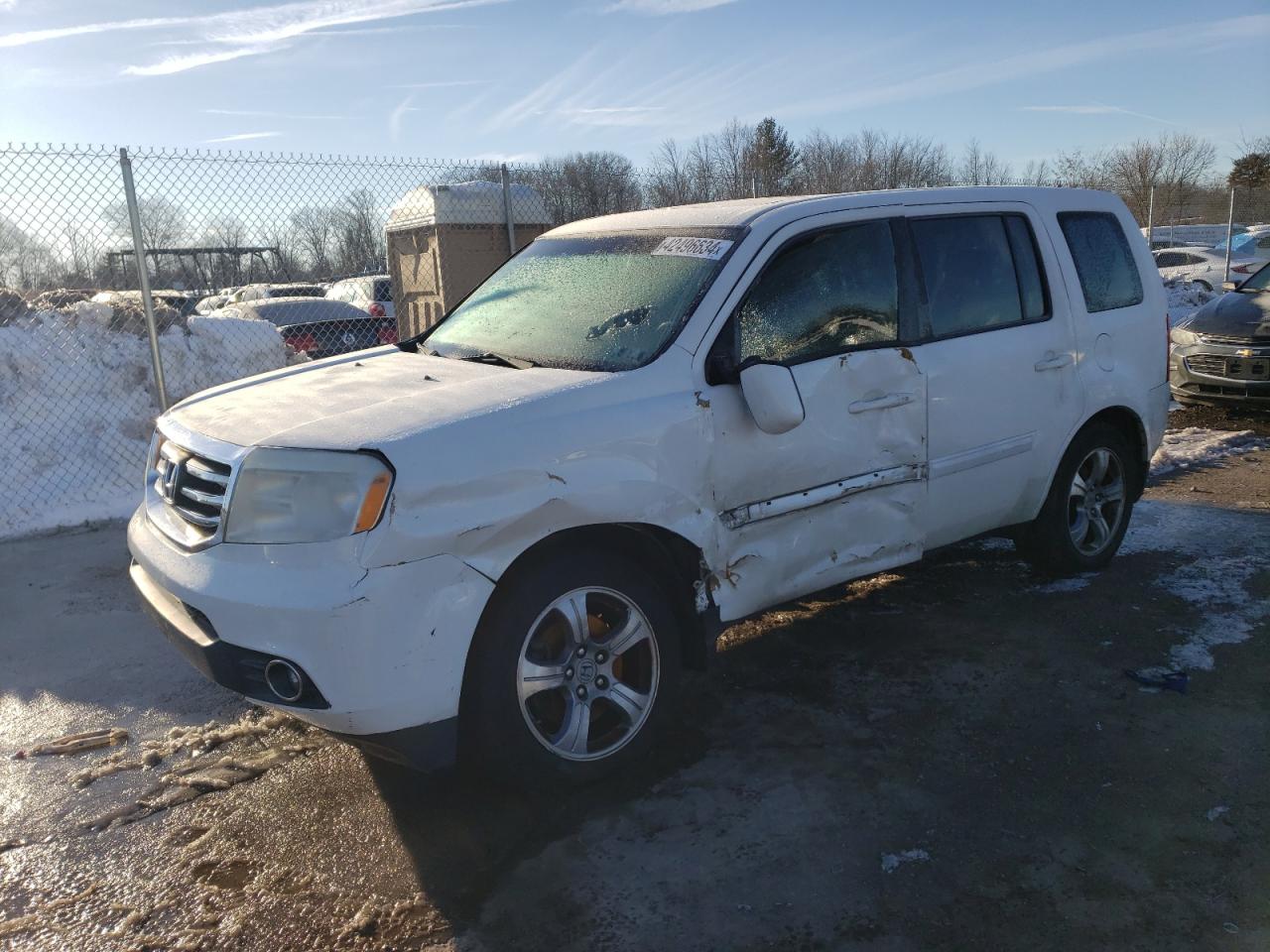 HONDA PILOT 2013 5fnyf4h58db007620