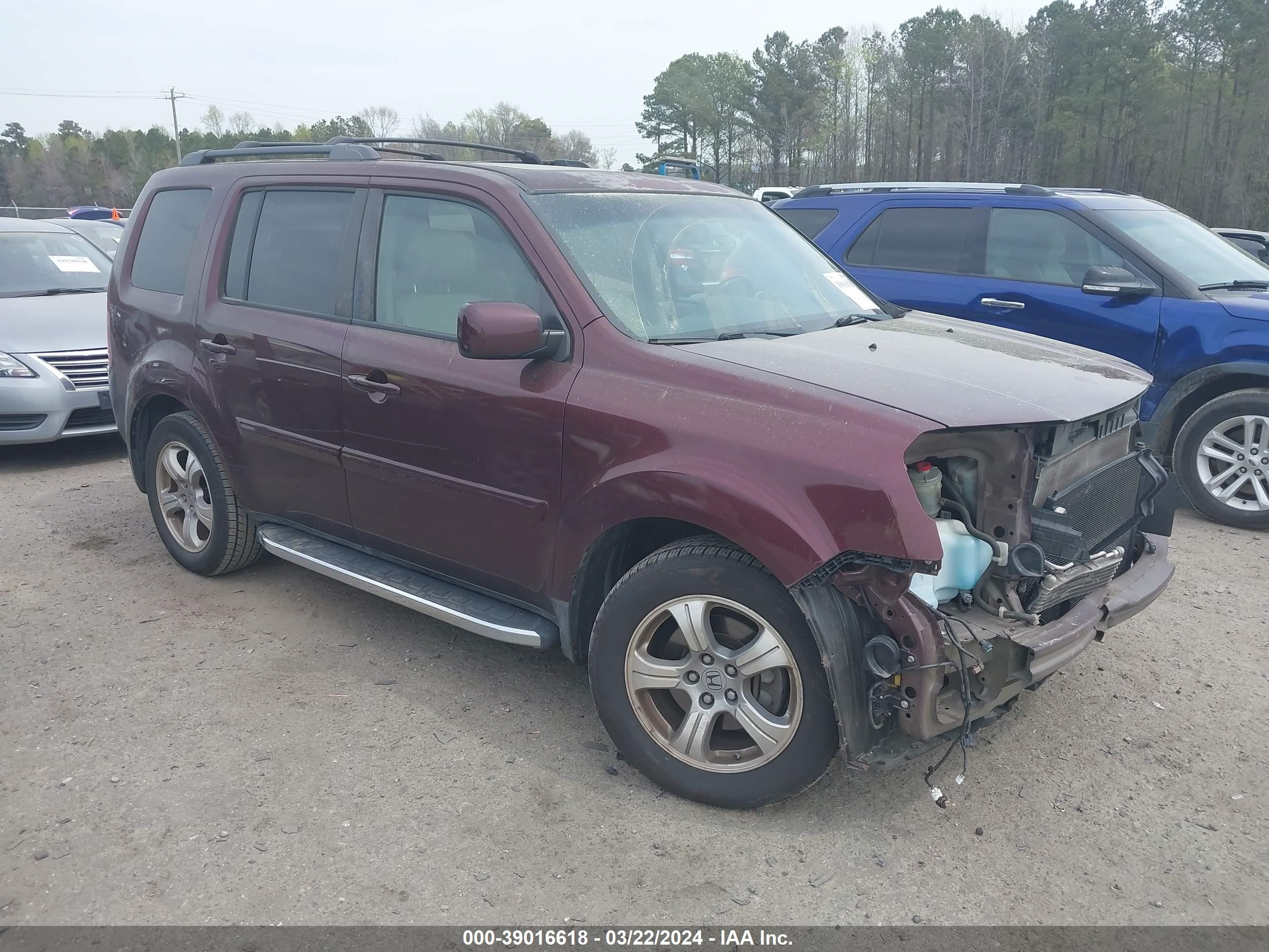 HONDA PILOT 2013 5fnyf4h58db035871