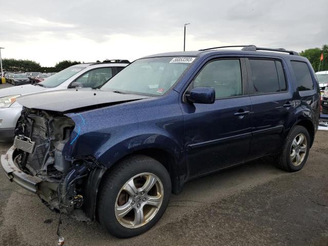 HONDA PILOT EXL 2013 5fnyf4h58db037166