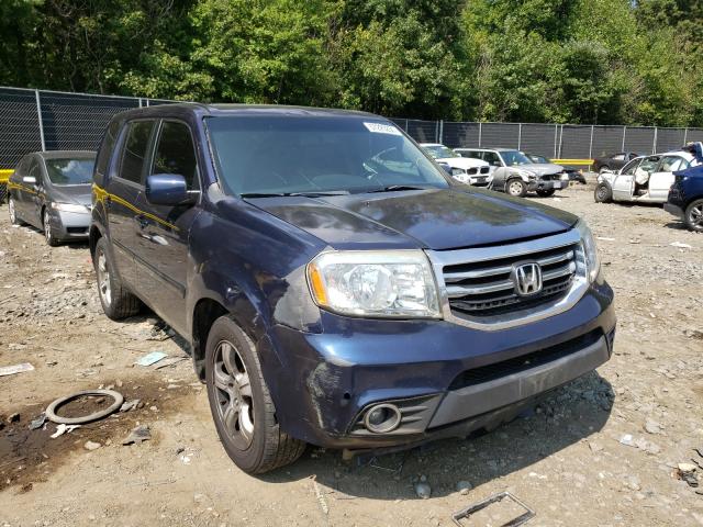 HONDA PILOT EXL 2013 5fnyf4h58db079353