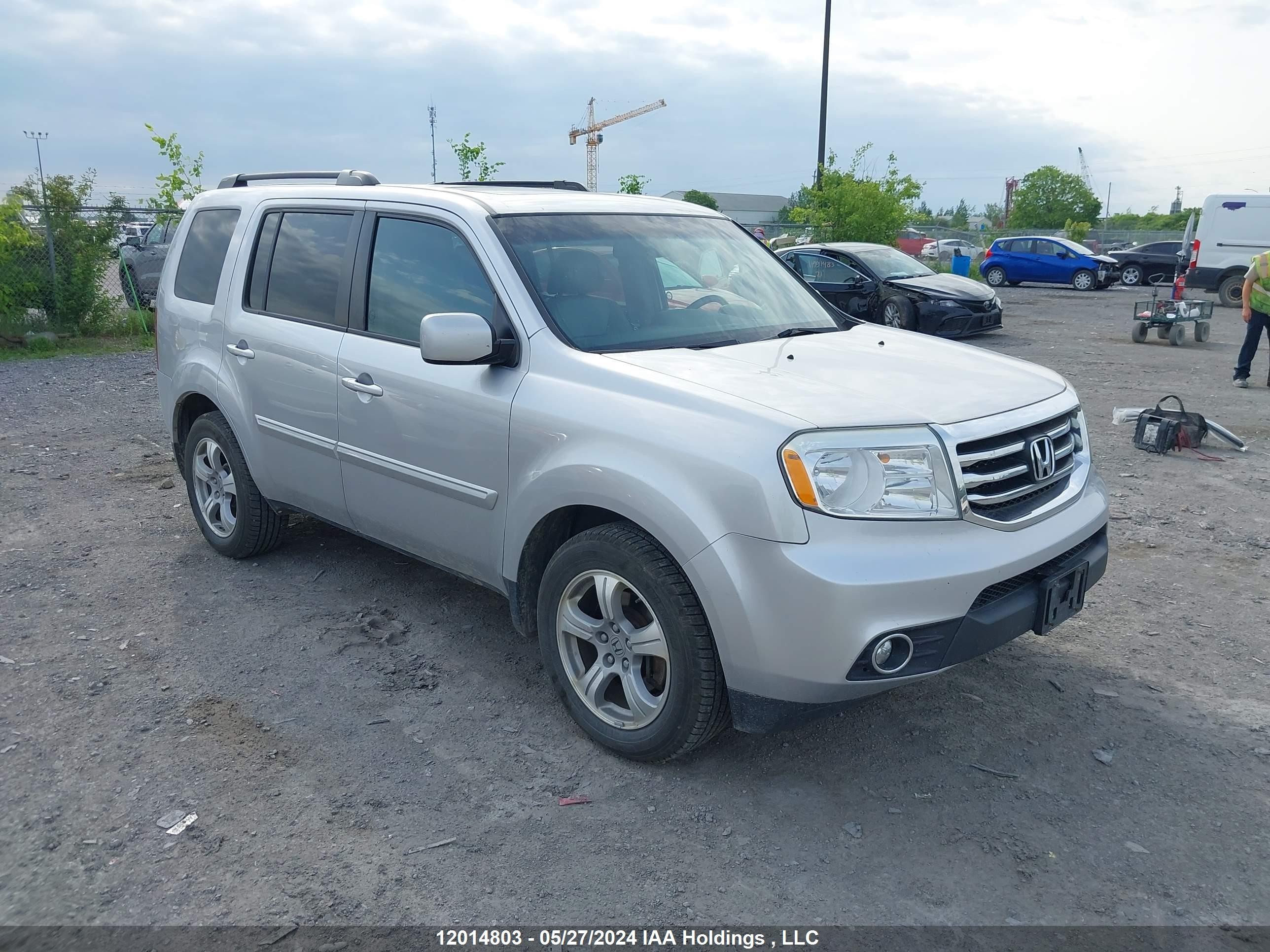 HONDA PILOT 2013 5fnyf4h58db505722