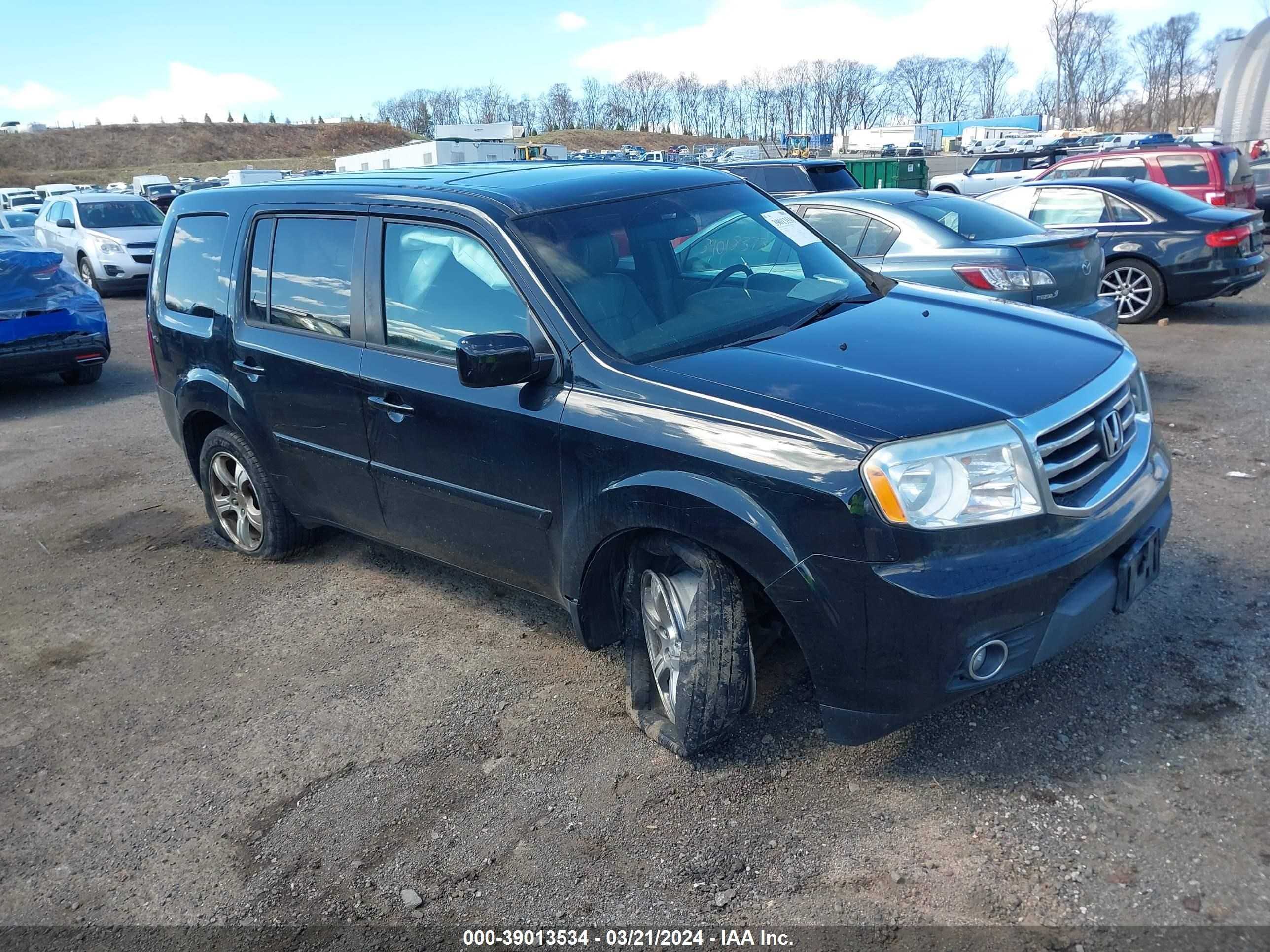 HONDA PILOT 2014 5fnyf4h58eb015167