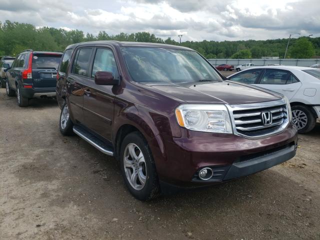 HONDA PILOT EXL 2014 5fnyf4h58eb043518