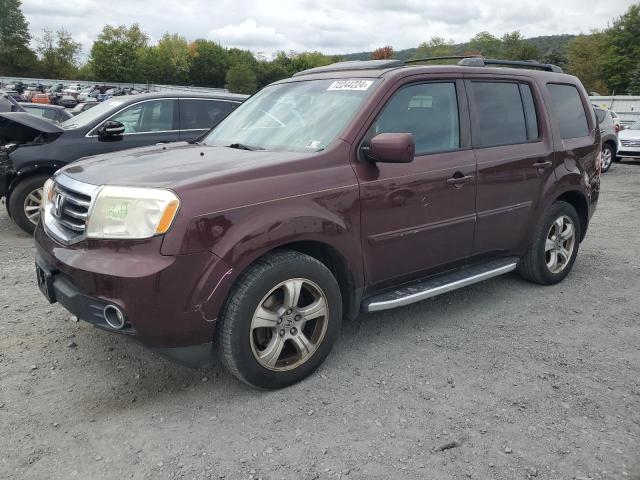 HONDA PILOT EXL 2014 5fnyf4h58eb043535