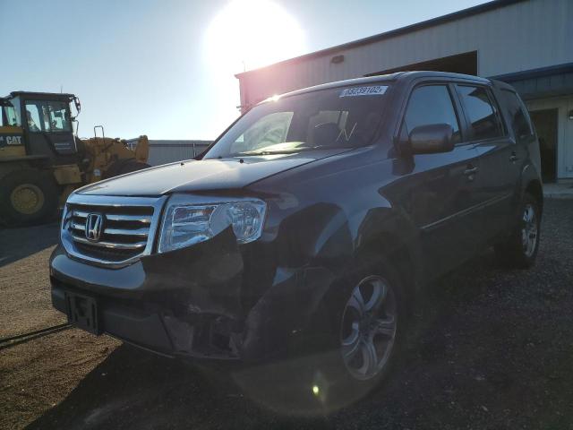 HONDA PILOT EXL 2014 5fnyf4h58eb050033