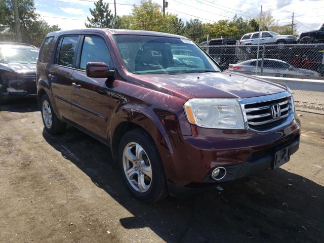 HONDA PILOT EXL 2014 5fnyf4h58eb052283