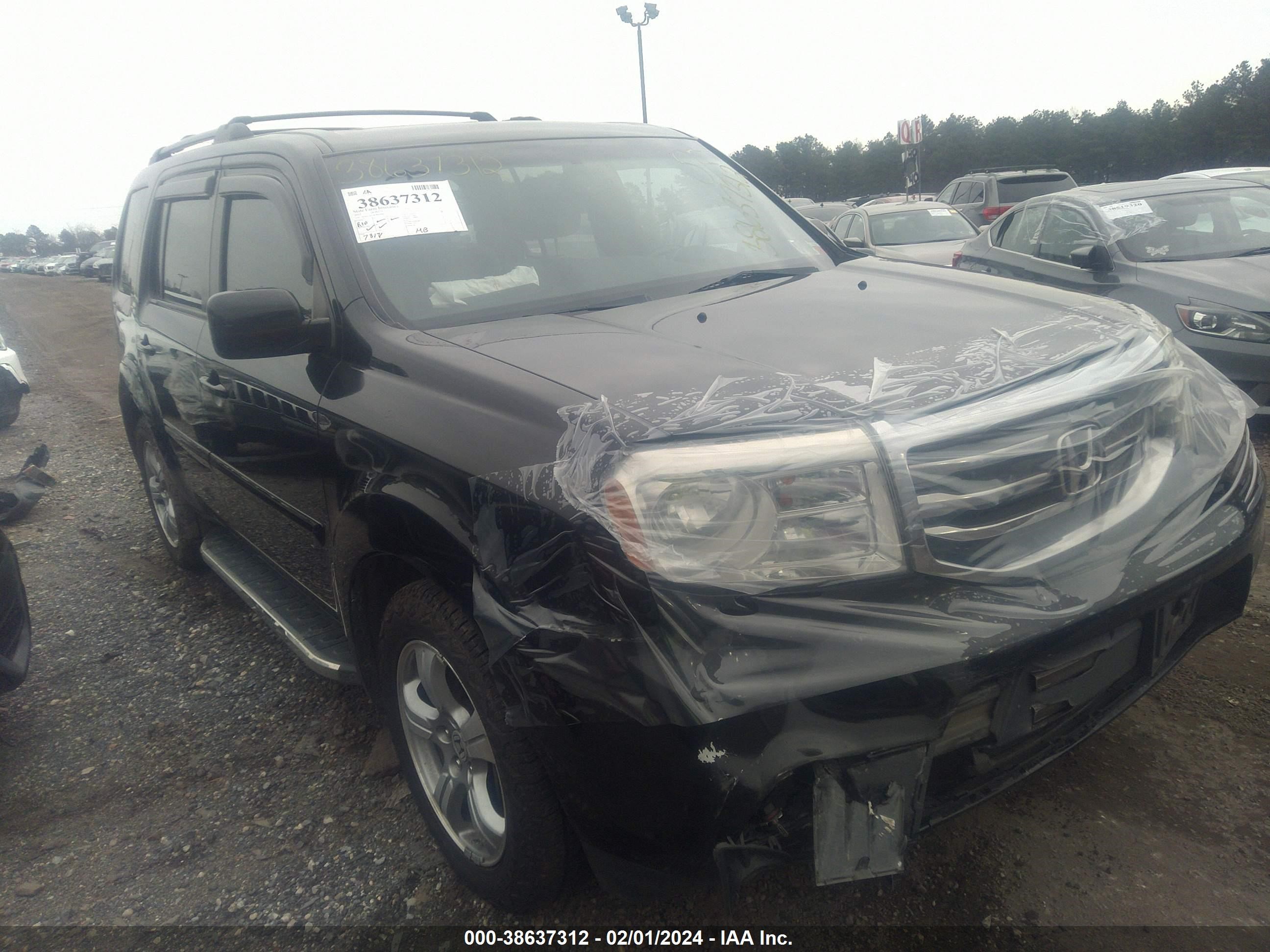 HONDA PILOT 2015 5fnyf4h58fb026087