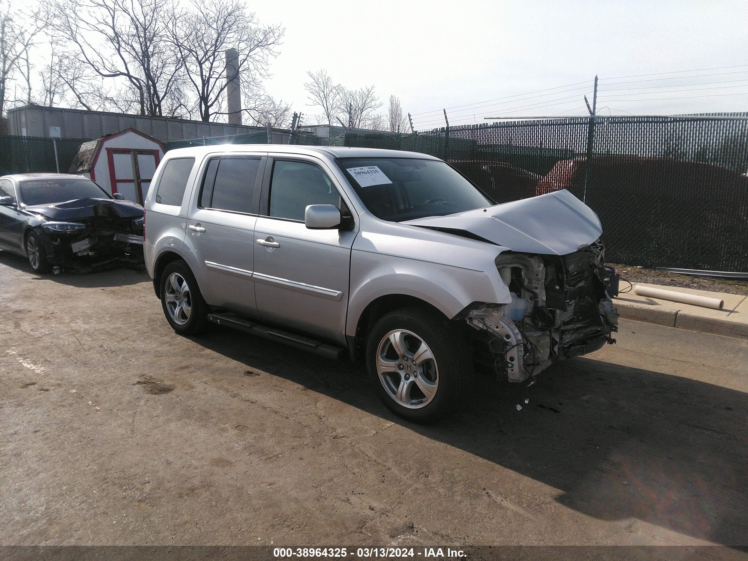 HONDA PILOT 2015 5fnyf4h58fb037039