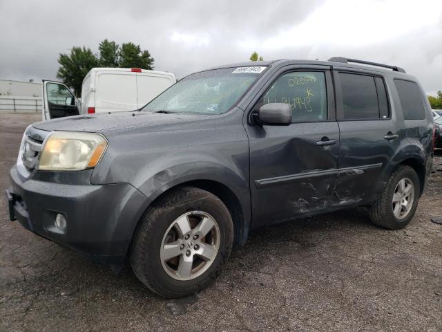 HONDA PILOT EXL 2011 5fnyf4h59bb020597