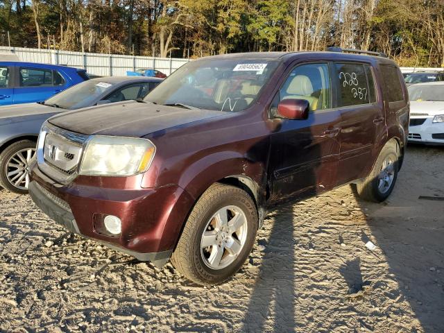 HONDA PILOT EXL 2011 5fnyf4h59bb060114