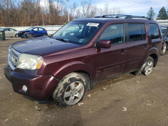 HONDA PILOT EXL 2011 5fnyf4h59bb065927