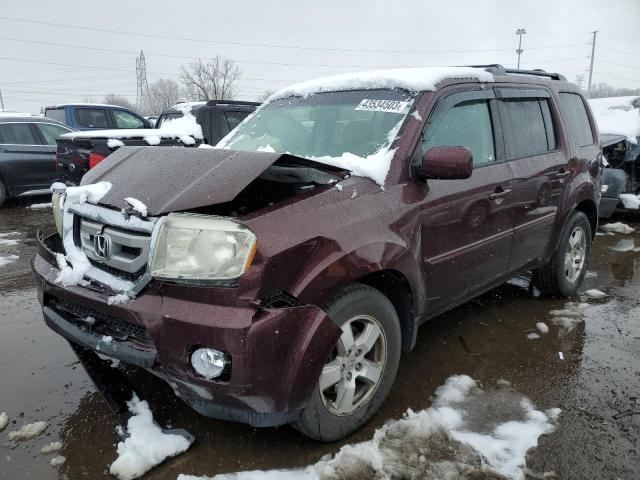 HONDA PILOT EXL 2011 5fnyf4h59bb088673