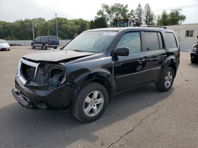 HONDA PILOT EXL 2011 5fnyf4h59bb095011