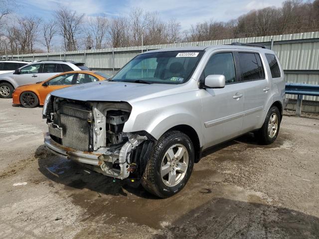 HONDA PILOT EXL 2011 5fnyf4h59bb100790