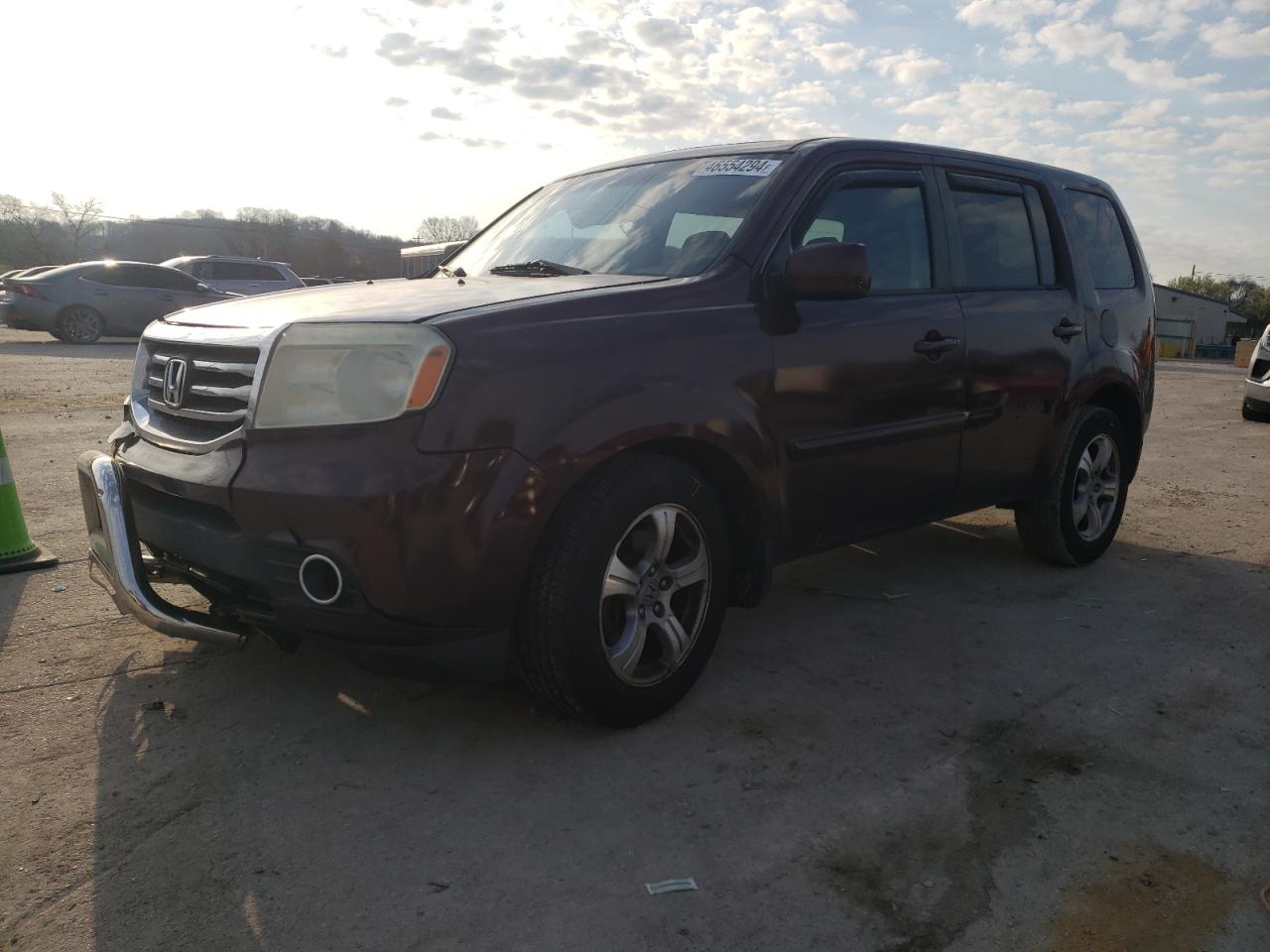 HONDA PILOT 2012 5fnyf4h59cb052287