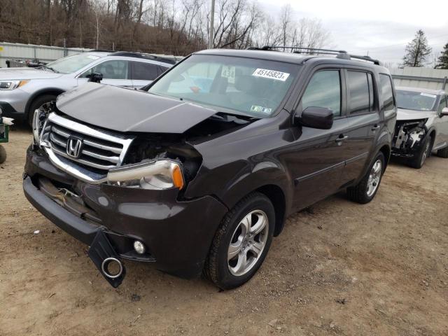 HONDA PILOT EXL 2013 5fnyf4h59db003494