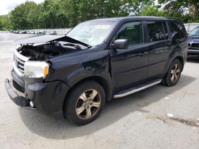 HONDA PILOT EXL 2013 5fnyf4h59db011465