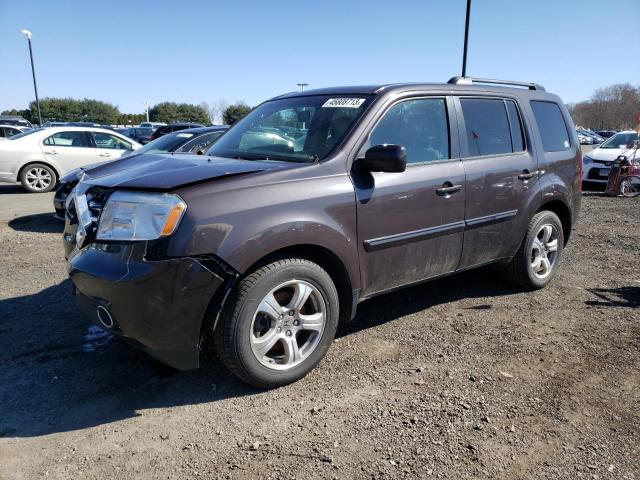 HONDA PILOT EXL 2013 5fnyf4h59db017699