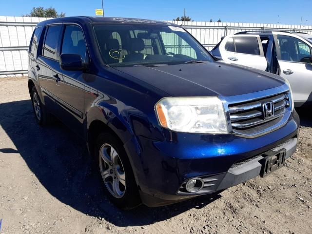 HONDA PILOT EXL 2013 5fnyf4h59db027567