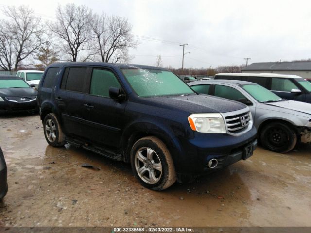 HONDA PILOT 2013 5fnyf4h59db037113