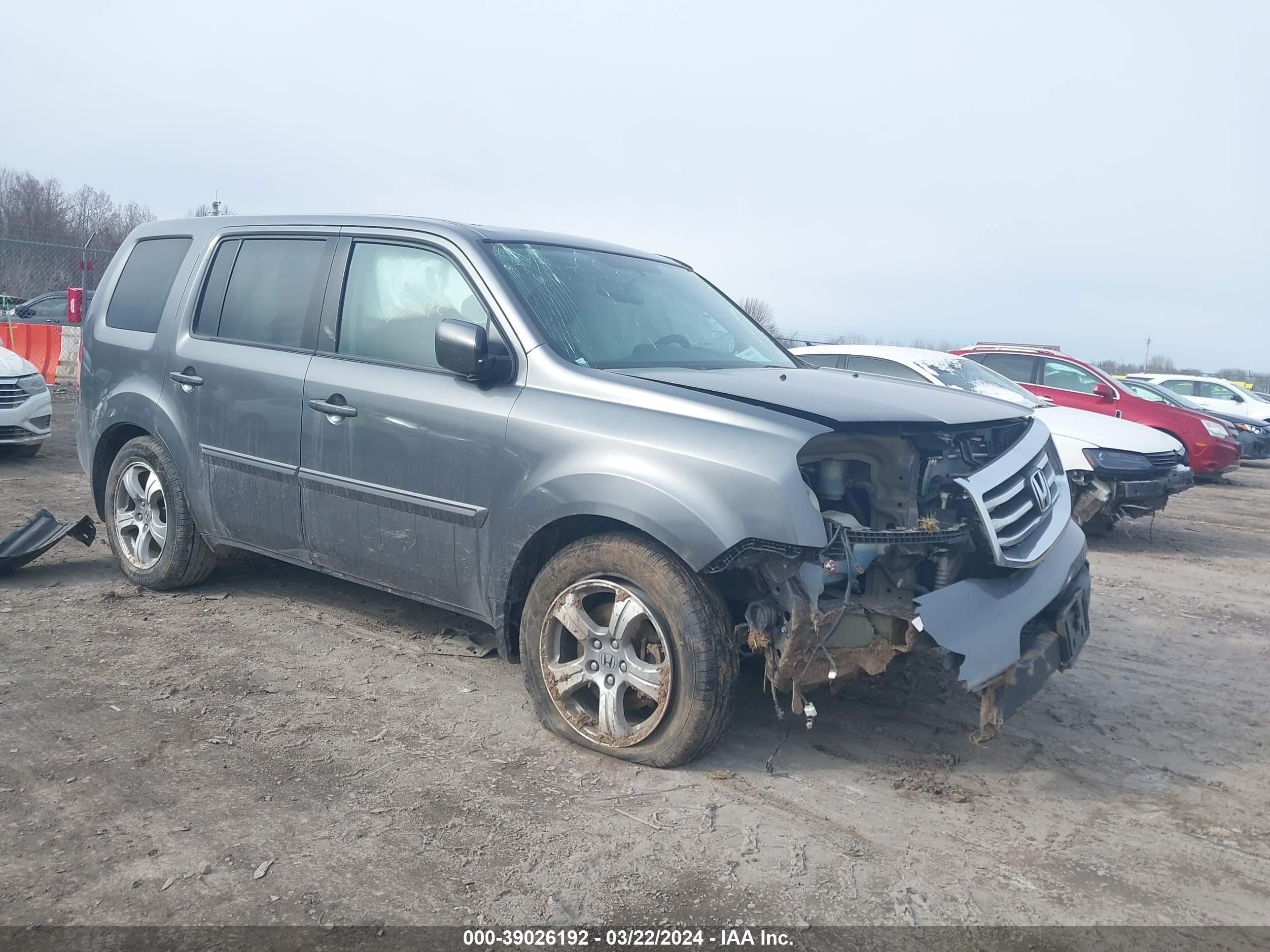 HONDA PILOT 2013 5fnyf4h59db038049