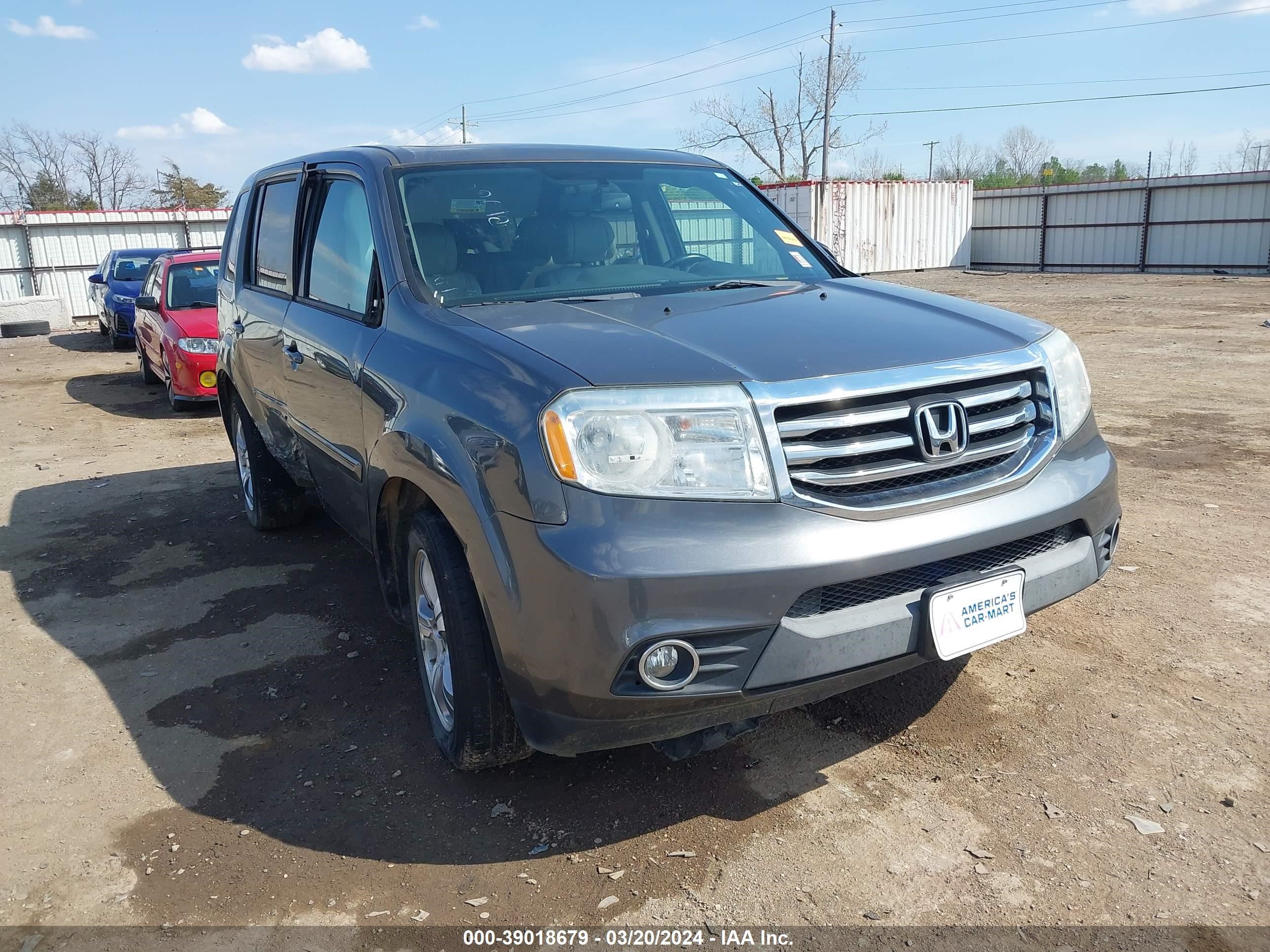 HONDA PILOT 2013 5fnyf4h59db040853