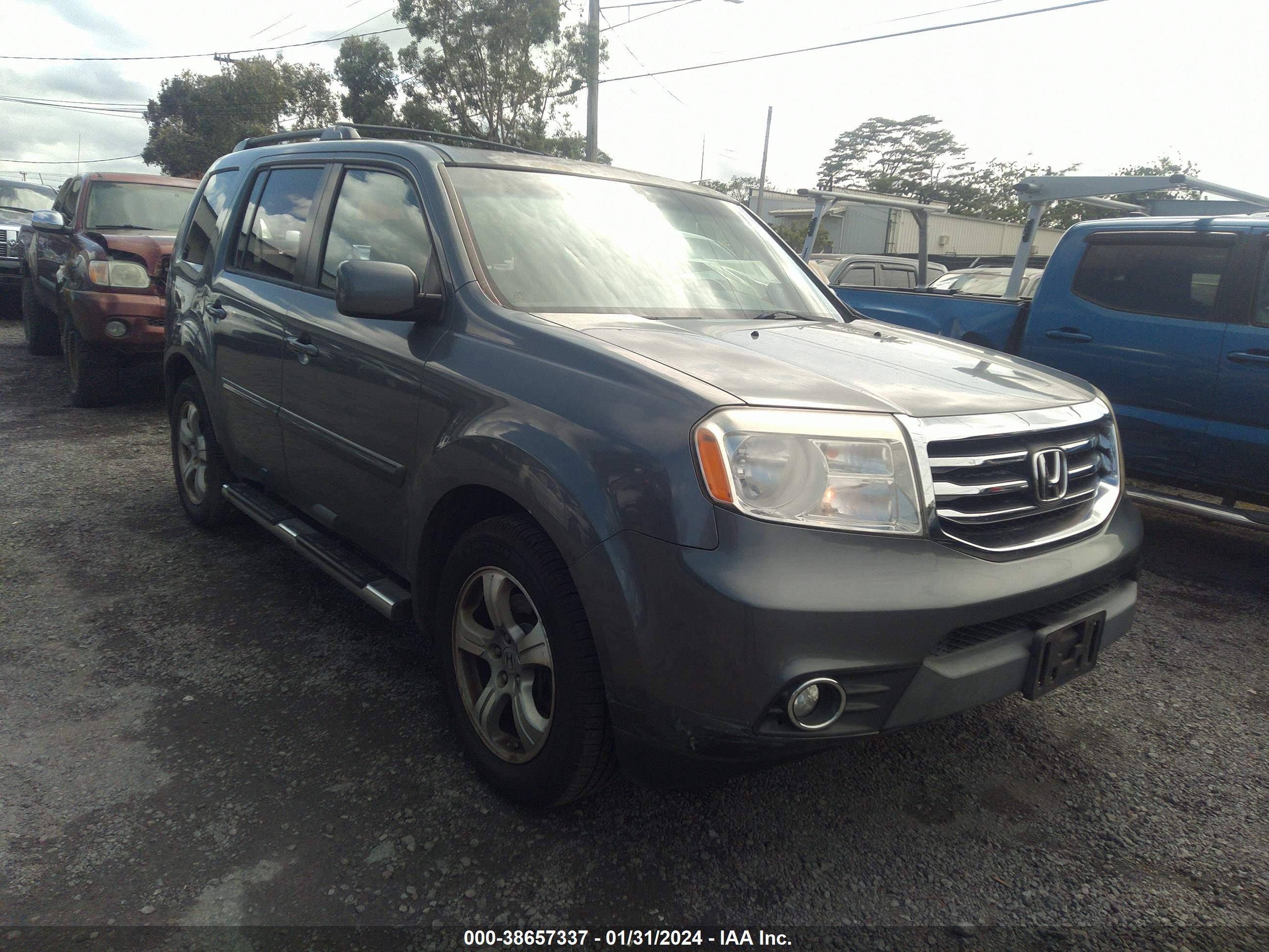 HONDA PILOT 2013 5fnyf4h59db060083