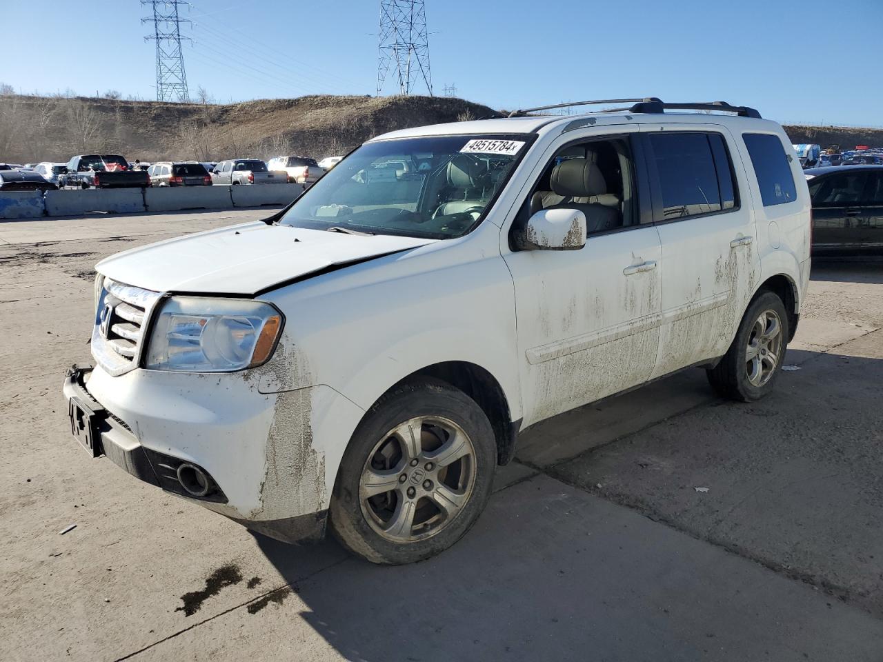 HONDA PILOT 2013 5fnyf4h59db063792