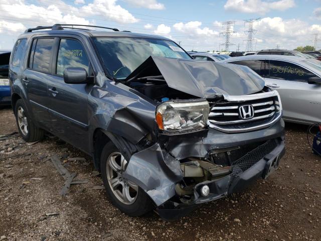 HONDA PILOT EXL 2013 5fnyf4h59db076512