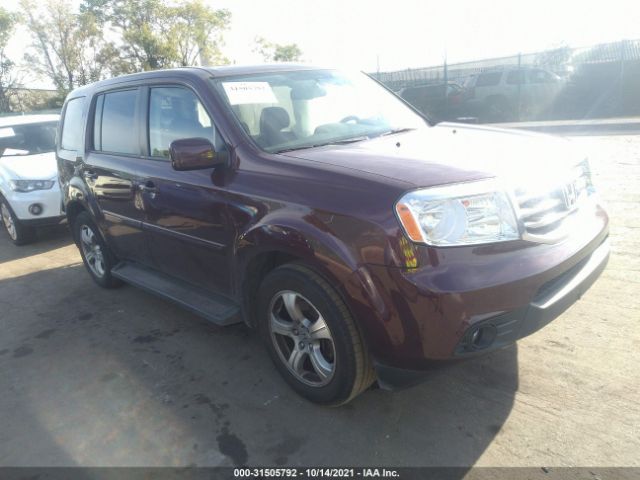 HONDA PILOT 2013 5fnyf4h59db076669