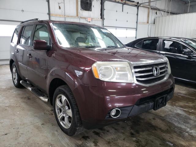 HONDA PILOT EXL 2013 5fnyf4h59db503493