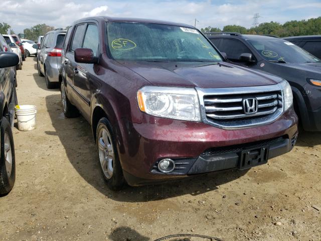 HONDA PILOT EXL 2014 5fnyf4h59eb028221