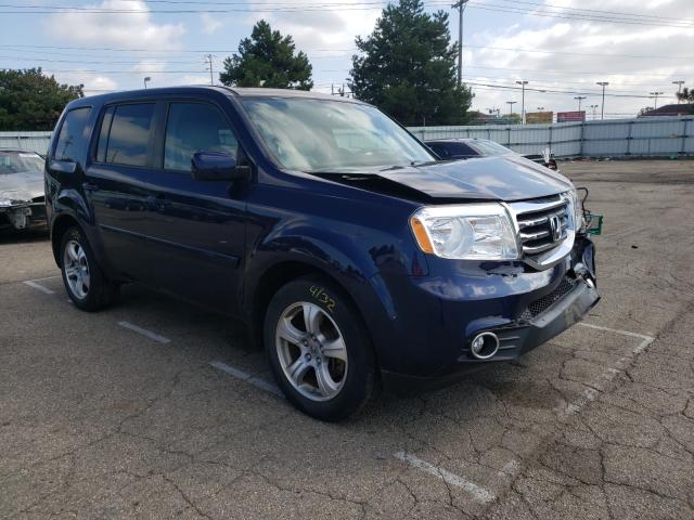 HONDA PILOT EXL 2014 5fnyf4h59eb032141