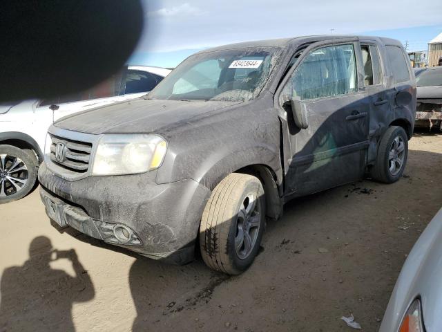 HONDA PILOT EXL 2014 5fnyf4h59eb048758