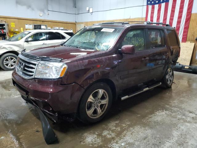 HONDA PILOT EXL 2015 5fnyf4h59fb015681