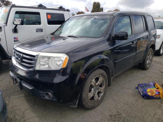 HONDA PILOT EXL 2015 5fnyf4h59fb026731