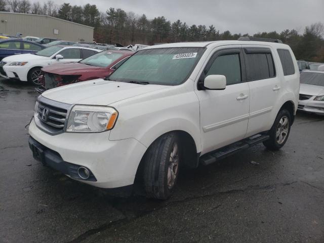 HONDA PILOT EXL 2012 5fnyf4h5xcb022960