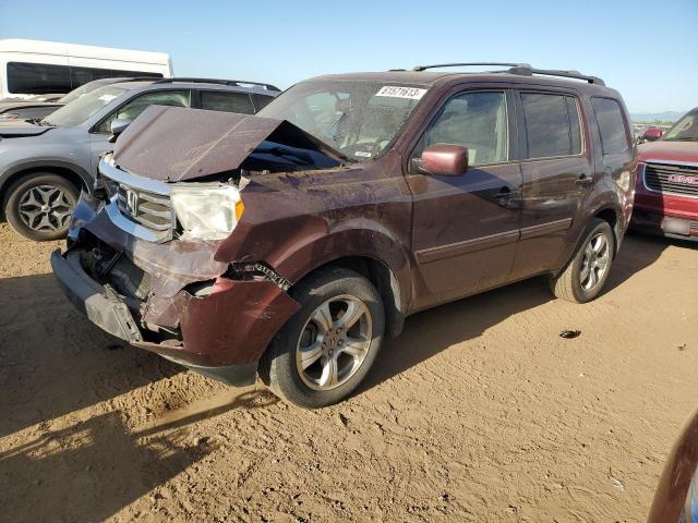 HONDA PILOT EXL 2012 5fnyf4h5xcb070992