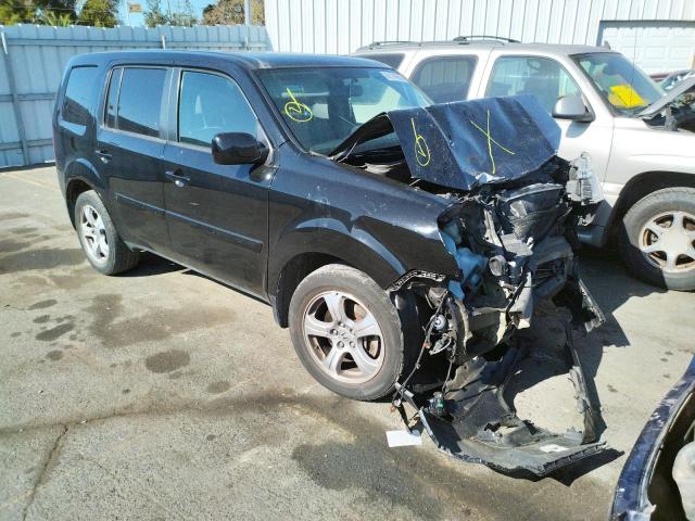 HONDA PILOT EXL 2013 5fnyf4h5xdb040814