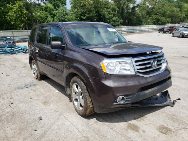 HONDA PILOT EXL 2013 5fnyf4h5xdb044507