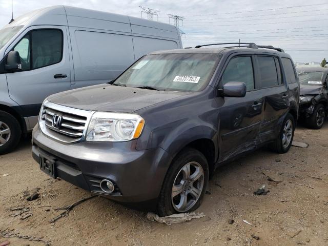 HONDA PILOT EXL 2014 5fnyf4h5xeb003845