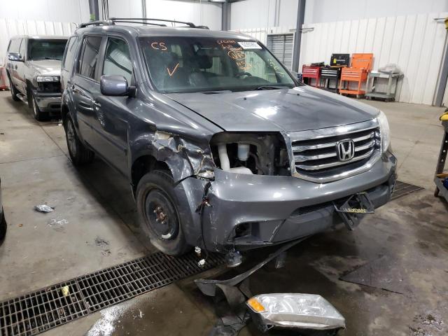 HONDA PILOT EXL 2012 5fnyf4h60cb046645