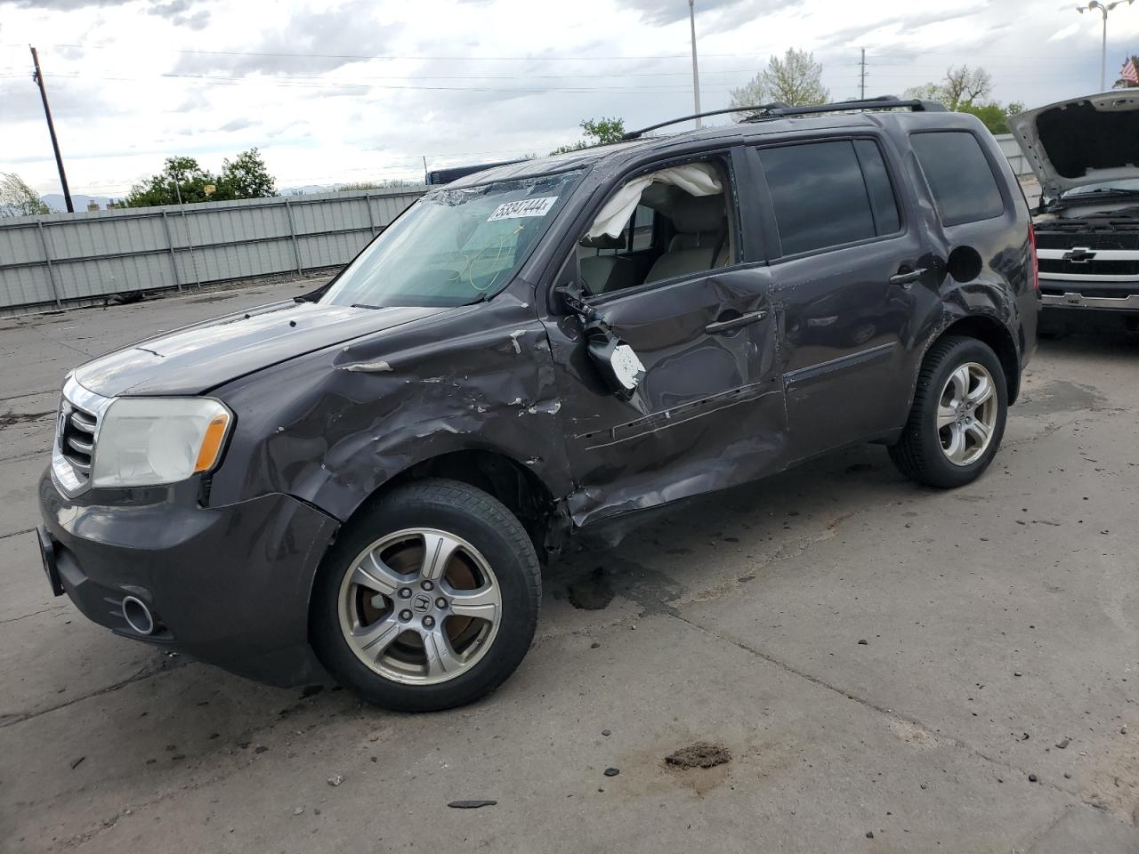 HONDA PILOT 2013 5fnyf4h60db010004