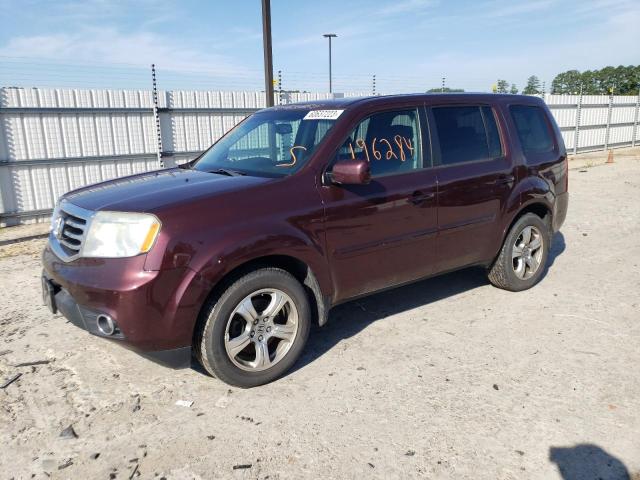 HONDA PILOT EXL 2013 5fnyf4h60db011248