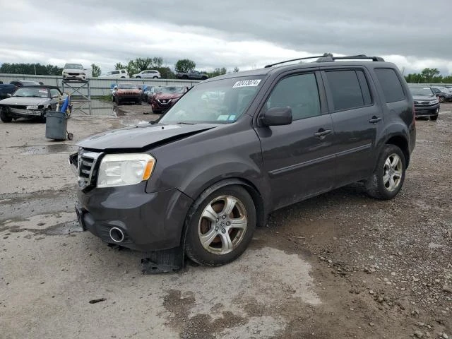 HONDA PILOT EXL 2013 5fnyf4h60db045979