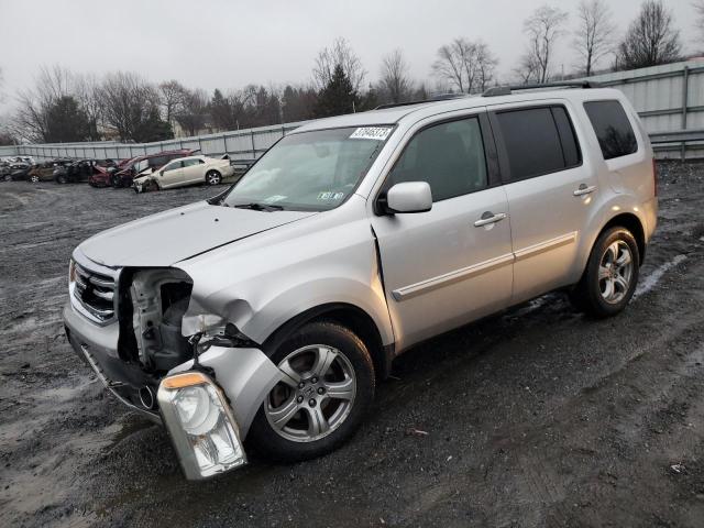 HONDA PILOT EXL 2012 5fnyf4h61cb036528