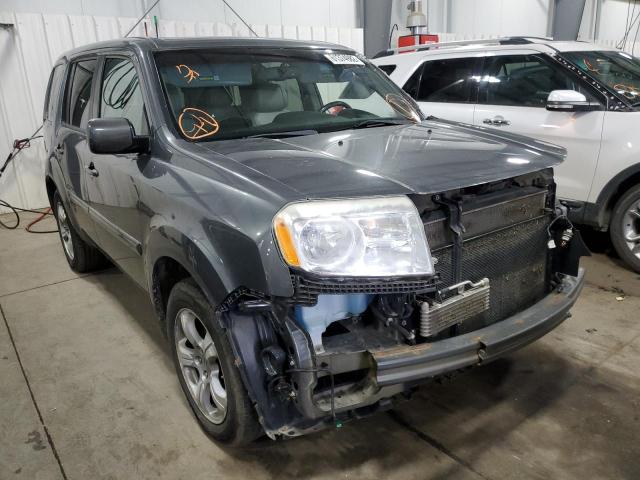 HONDA PILOT EXL 2012 5fnyf4h61cb057301